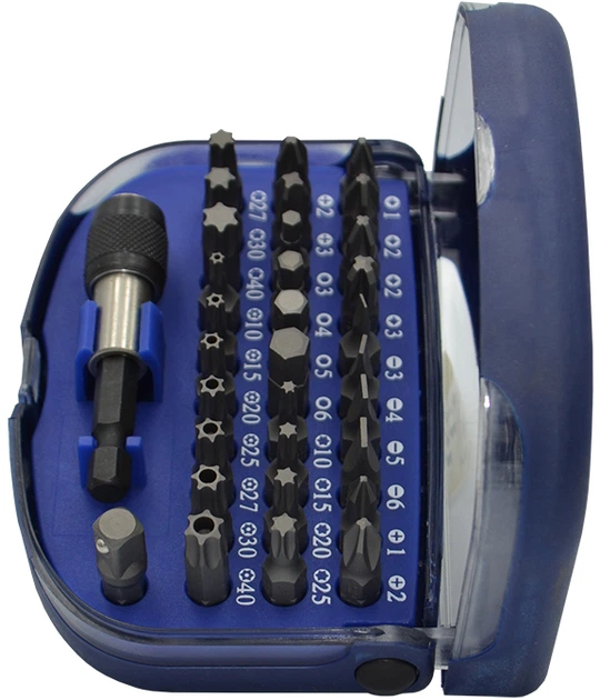 Набор бит Licota 1/4" с держателем, 32 пр. (ABD-70001) – фото, отзывы ...