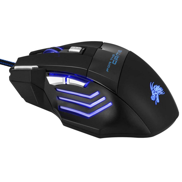 Ігрова миша CZF G509-7 дротова з RGB підсвіткою Black (3_07965) - зображення 4