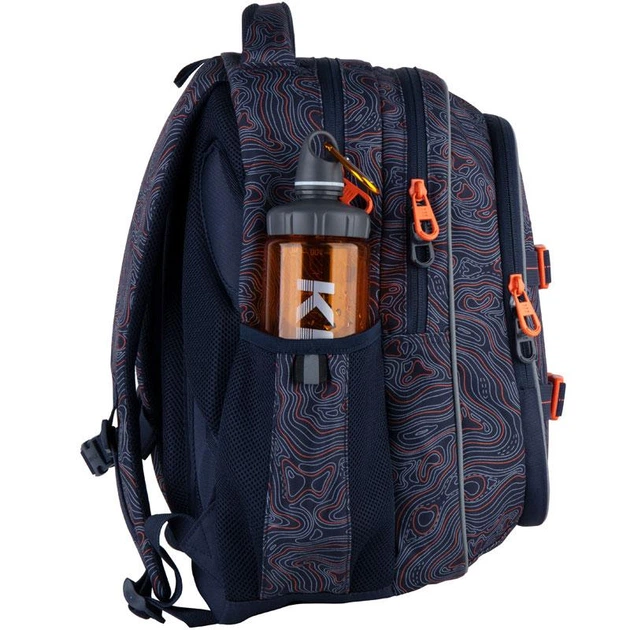 Рюкзак Kite Education (K21-8001M-2) 890 г 40x29x17 см 20,5 л темно-синий - изображение 7