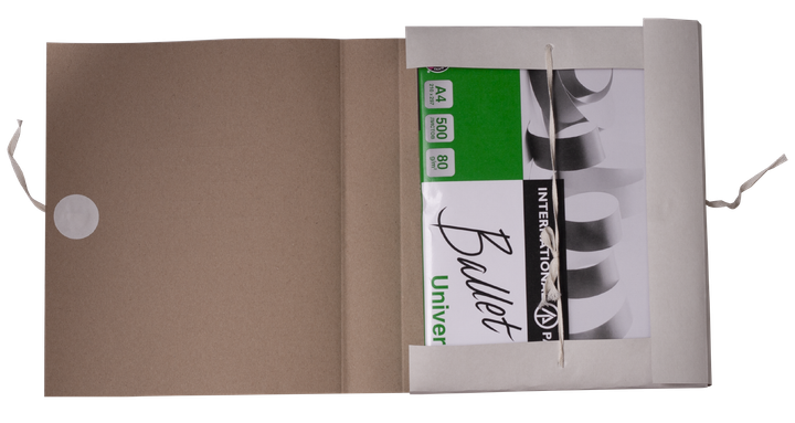 Папка А4 Buromax архивная на завязках (BM.3361) - изображение 3