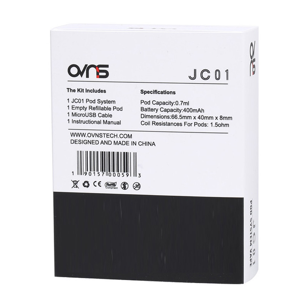 Под-система Ovns JC01 Pod System 400mAh Kit Yellow Spots (sn976) - изображение 2