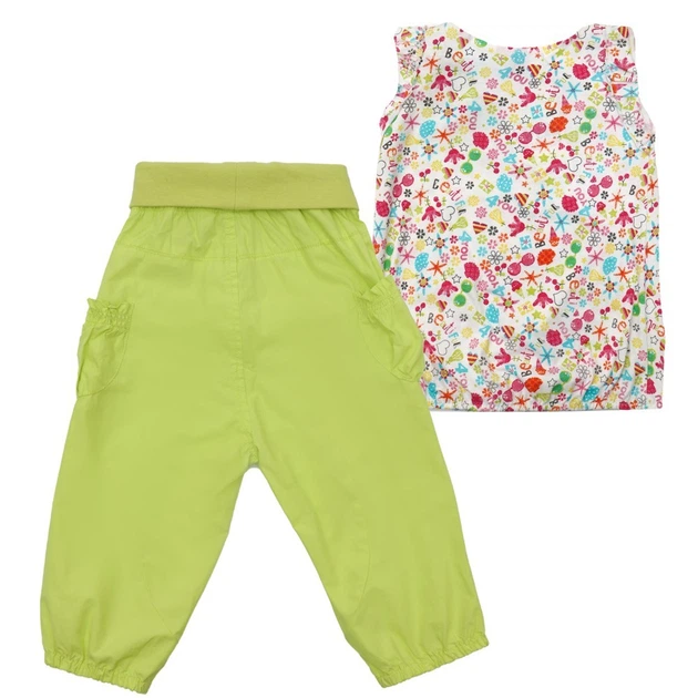 Костюм: Майка та брюки Losan Mc baby girls (016800804/150) Мультиколір 2 Years-92 см - Фото 2 Костюм: Майка та брюки Losan Mc baby girls (016800804/150) Мультиколір 2 Years-92 см - зображення 2