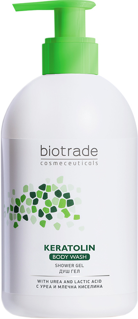 Акция на Гель для душу Biotrade Keratolin для сухої, чутливої та схильної до алергії шкіри 400 мл от Rozetka