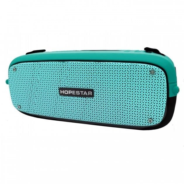 Портативна колонка Hopestar A20 PRO (55W) Bluetooth Акустична стерео система з функцією TWS + мікрофон Turquoise - зображення 2
