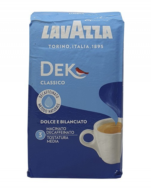 Купить Кофе молотый без кофеина Lavazza Dek 250 г (8000070011281 ...