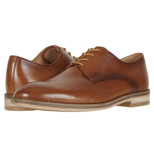 Clarks Oliver Lace Tan Leather 45 295