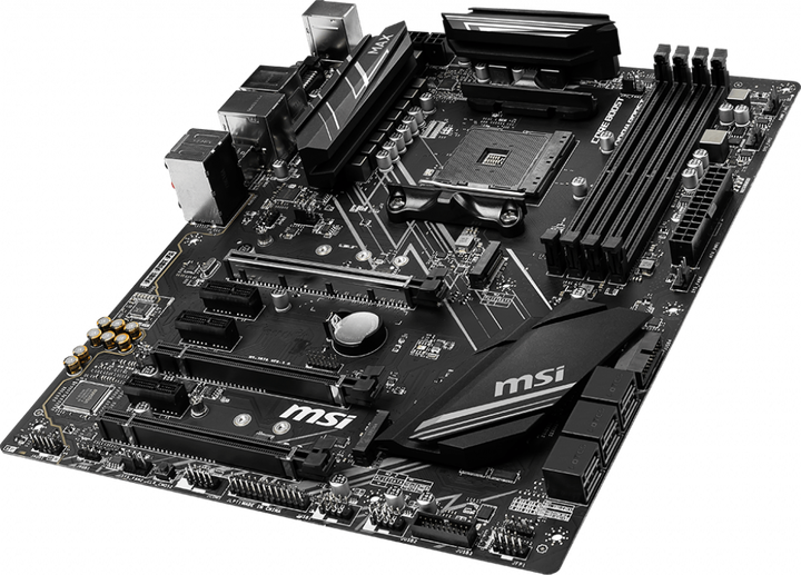 Ryzen5700X＋32gbメモリー＋MSI X470 GAMING PLUS Материнская плата MSI X470 Gaming Plus Max (sAM4, AMD X470, PCI