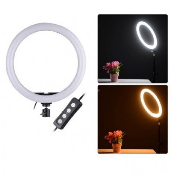 Кольцевая лампа LED RING D 33 см A-33 250 Без штатива - Фото 3 Кольцевая лампа LED RING D 33 см A-33 250 Без штатива - изображение 3