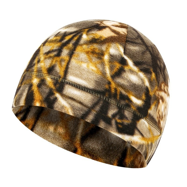 Флісова шапка камуфляж, розмір універсальний - зображення 2