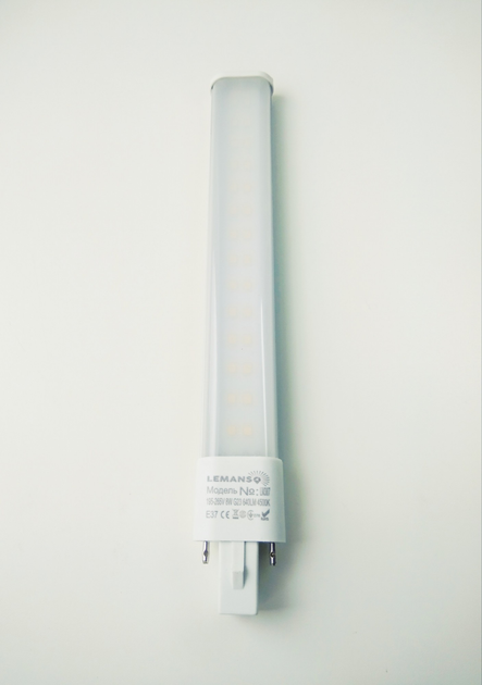 Лампа светодиодная G23 Lemanso 8W 640lm 180V-260V LM387 – фото, отзывы ...