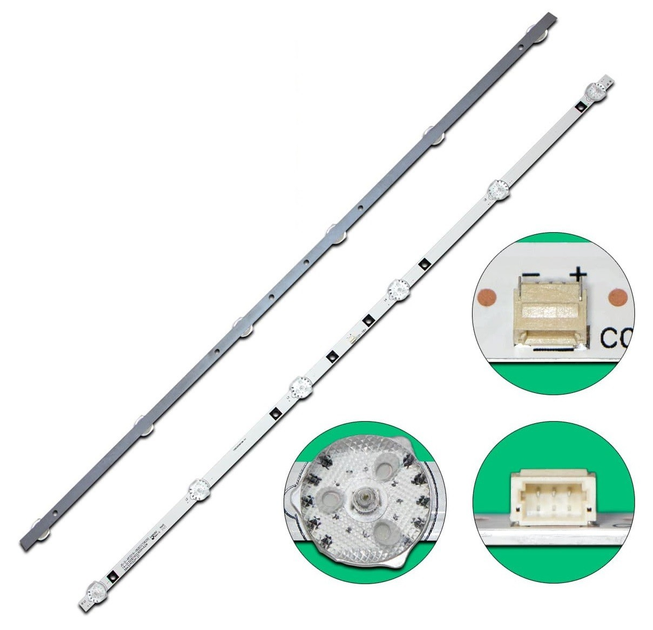 комплект LED подсветки для телевизоров Akai 32″ JS-D-AP3216-062EC ...