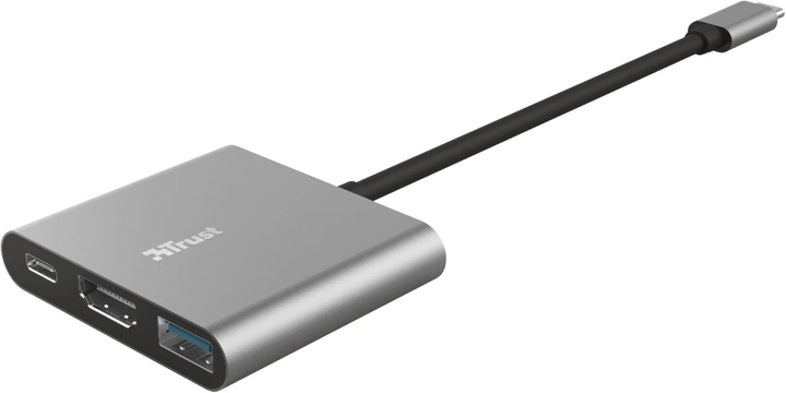 USB-хаб Trust Dalyx 3-in-1 Multiport USB-C Adapter (23772) - зображення 2