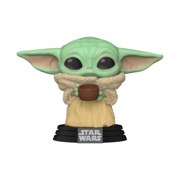 Фигурка Фанко Малыш Йода с чашкой №378 Mandalorian The Child with Cup Funko 49933 - Фото 4 Фигурка Фанко Малыш Йода с чашкой №378 Mandalorian The Child with Cup Funko 49933 - изображение 4
