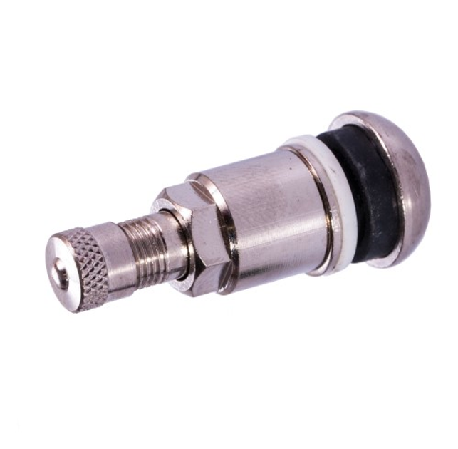 Вентиля для бескамерной шины vb19 (сталь, разборной, 42 мм, никель ...