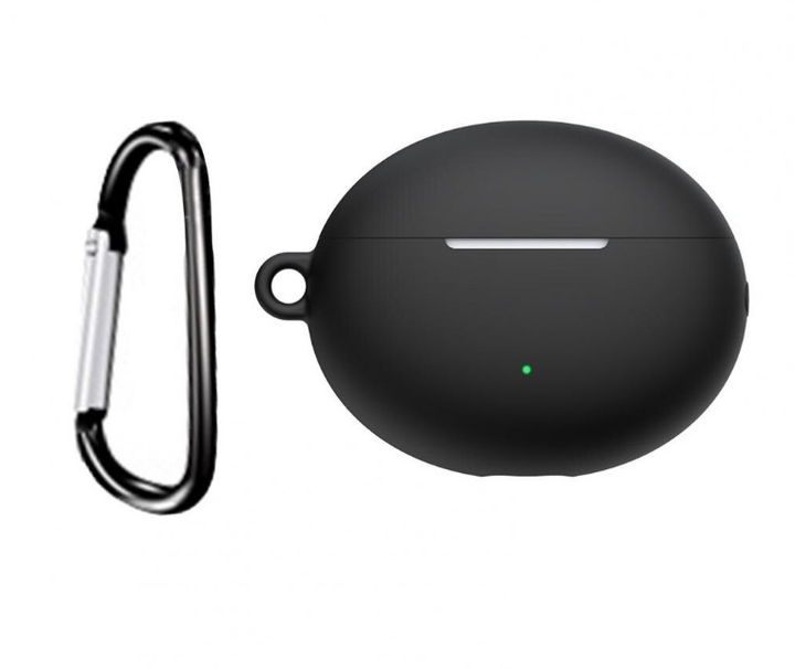 Чехол GXTIN на кейс для Huawei FreeBuds 4i + карабин Black – фото ...