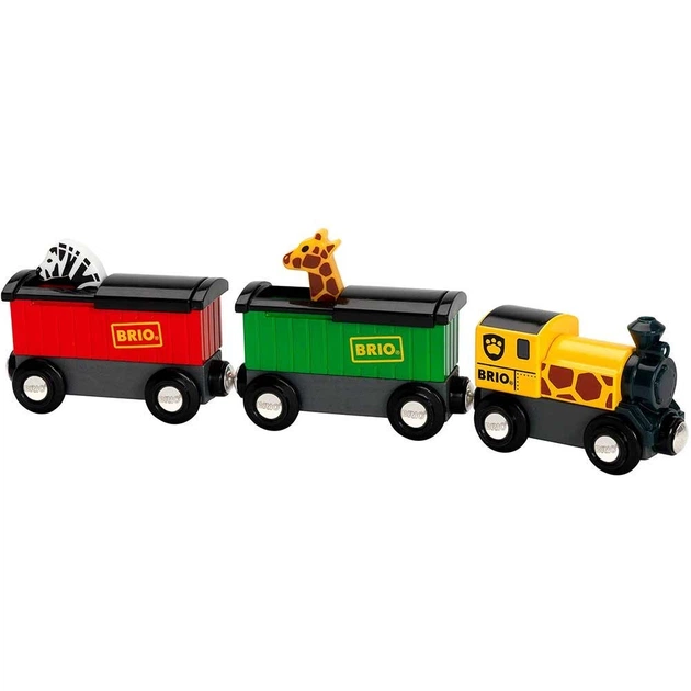 Поезд для железной дороги BRIO Сафари (33722) – игрушки с