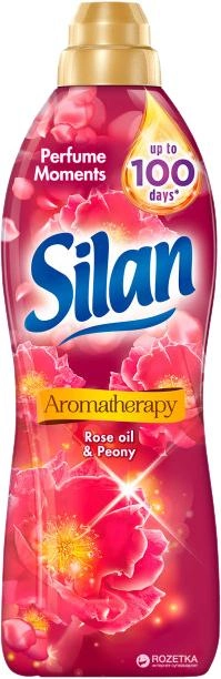 Ополаскиватель для белья Silan Ароматерапия с ароматом Пиона и масла Розы 925 мл (9000101092134) - изображение 1