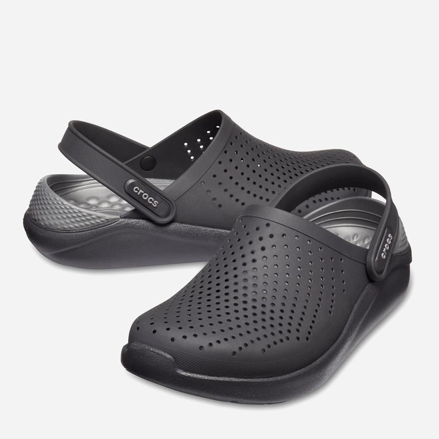 Жіночі крокси Crocs Jibbitz Literide 2045920DDM7/W9 3940 25 см Чорні