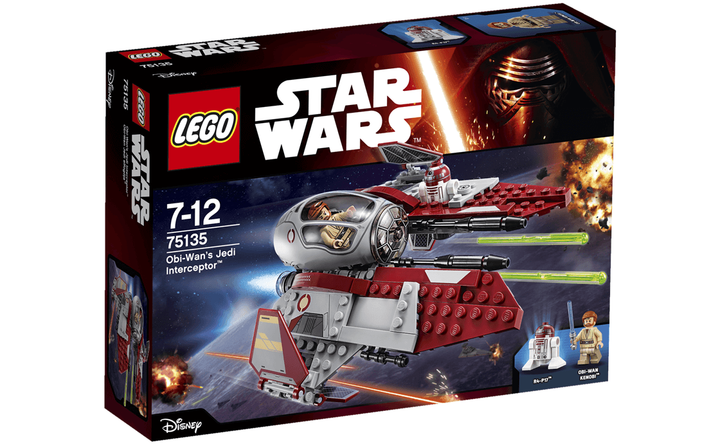 れも君専用 Конструктор LEGO 75135 Star Wars Джедайський перехоплювач Обі-Вана