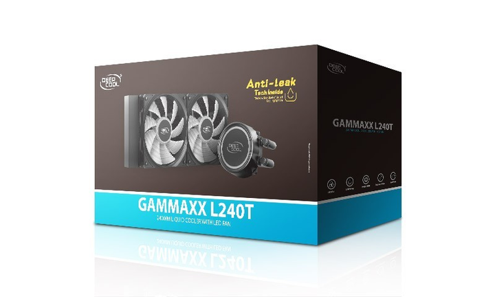 Система жидкостного охлаждения DeepCool GAMMAXX L240 T WHITE - изображение 11