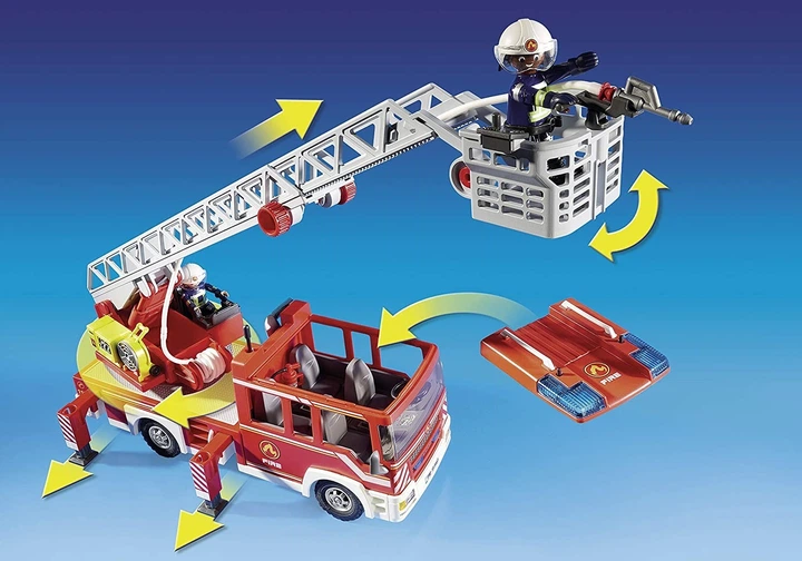 Конструктор Playmobil city action Большая пожарная машина со