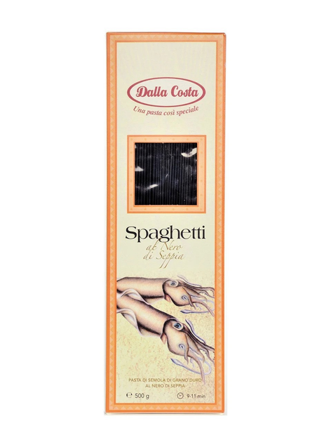 Макароны DALLA COSTA Spaghetti с чернилами каракатицы, 500г от продавца ...
