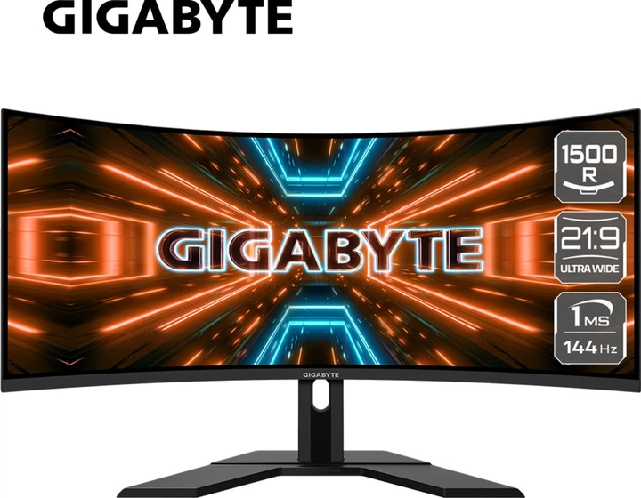 Monitor 34" Gigabyte G34WQC A - obraz 2