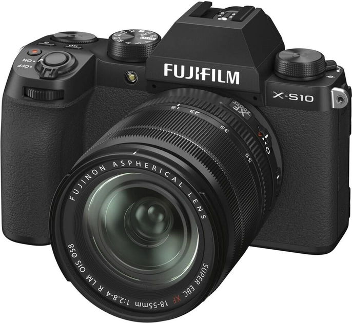 Фотоаппарат Fujifilm X-S10 + XF 18-55mm F2.8-4.0 Kit Black (16674308) Официальная гарантия! - изображение 1