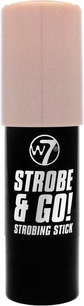 Акция на Хайлайтер для обличчя W7 Strobe & Go Strobing Stick pink light 5 г от Rozetka