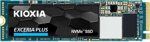 KIOXIA EXCERIA Plus 2TB NVMe M.2 2280 PCIe 3.0 x4 TLC (LRD10Z002TG8) - изображение 1
