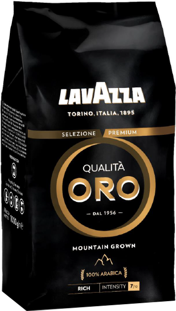 Акція на Кава в зернах Lavazza Oro Mountain Grown 1 кг від Rozetka