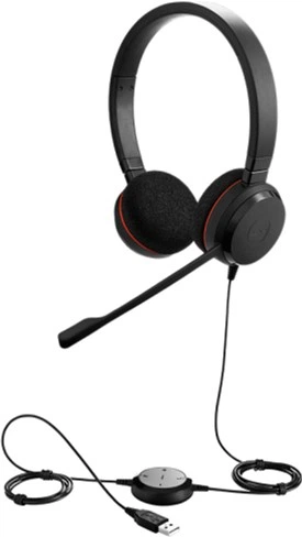 Навушники Jabra EVOLVE 20 UC Stereo Black (4999-829-209) - зображення 3