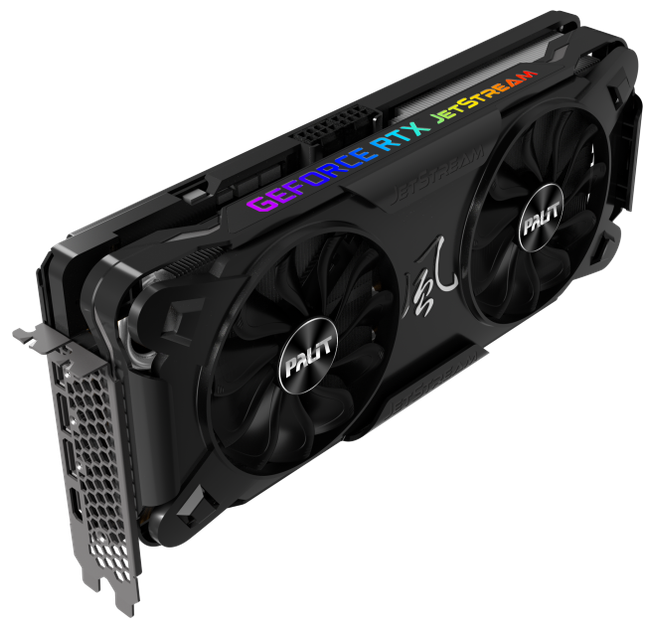 Видеокарта Palit PCI-Ex GeForce RTX 3070 JetStream LHR 8GB GDDR6