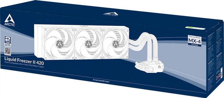 Система жидкостного охлаждения Arctic Liquid Freezer II - 420 (ACFRE00092A) - изображение 7
