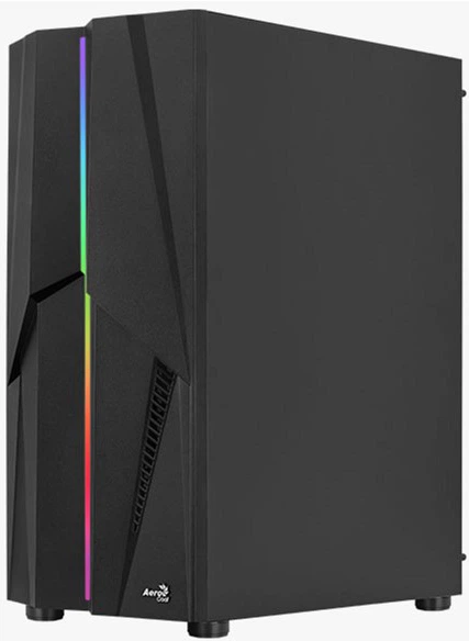 Obudowa Aerocool Mecha Black Mid Tower RGB Glass side panel (AEROPGSMECHA-G-BK-V1) - obraz 5
