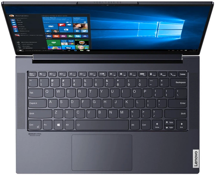 Windowsノート本体 Lenovo Yoga Slim 7 14IIL05 Ноутбук Lenovo Yoga Slim 7 14IIL05 (82A100HRRA) Slate Grey