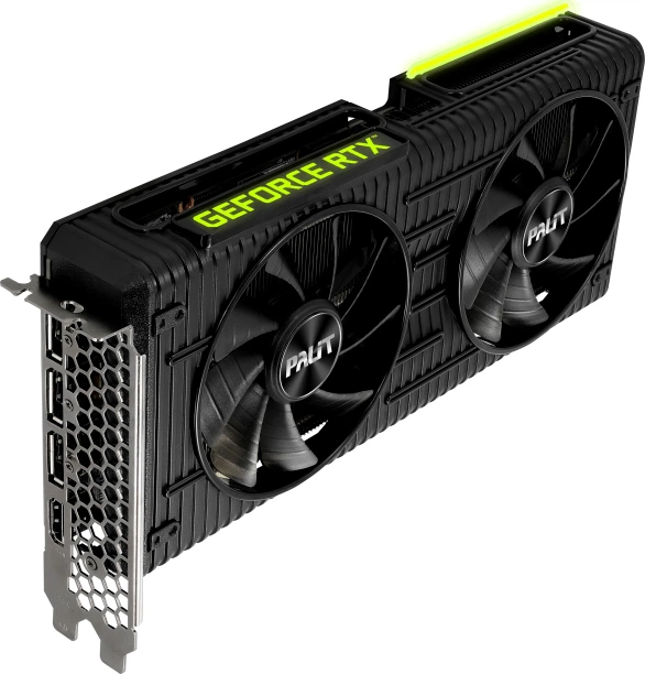 Видеокарта Palit PCI-Ex GeForce RTX 3060 Ti Dual OC LHR 8GB GDDR6