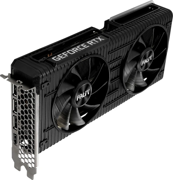 Видеокарта Palit PCI-Ex GeForce RTX 3060 Ti Dual OC LHR 8GB GDDR6