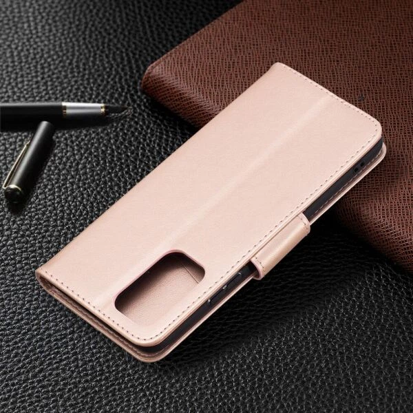 Чехол-книжка с рисунком UniCase Butterfly Pattern для Xiaomi Redmi Note 10 Pro - Rose Gold - изображение 6