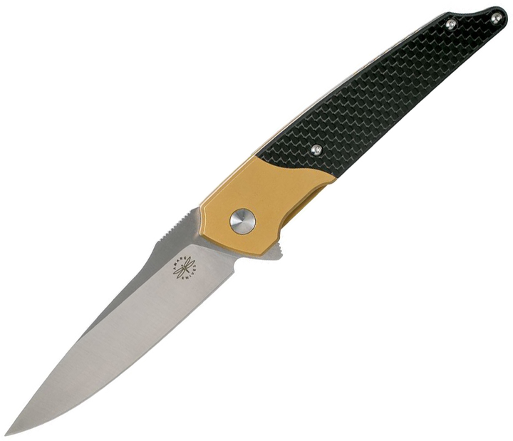 Нож Amare Knives Pocket Peak Folder Золотой (201802) - изображение 1