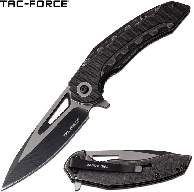 Нож Tac-Force TF-1018BK Черный - изображение 2