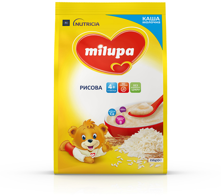 Молочна каша Milupa Рисова 210г (5900852931178) - зображення 8