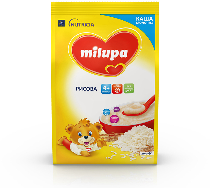 Молочна каша Milupa Рисова 210г (5900852931178) - зображення 10