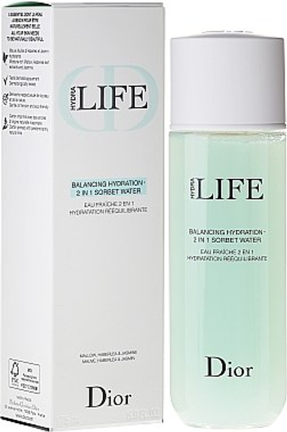 Тоник для лица Увлажняющий лосьон-сорбет 2-в-1 Dior Hydra Life ...