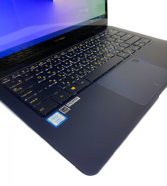 Ноутбук Asus ZenBook 3 Deluxe UX490UA (UX490UA-XH74-BL) Royal Blue Б/У ...