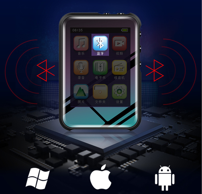 MP3 плеер JNN M16 Max Original Bluetooth Hi-Fi 8Gb - изображение 8