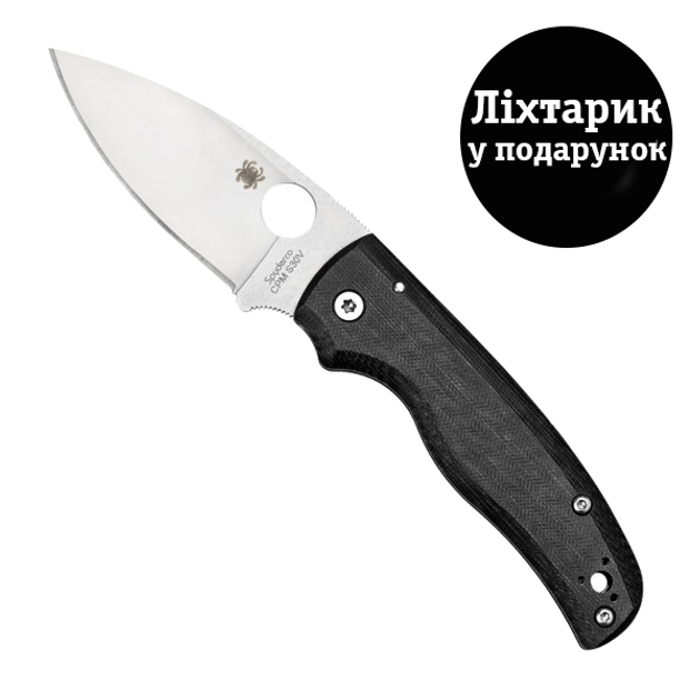 Нож Spyderco Shaman G-10 Black C229GP - изображение 1