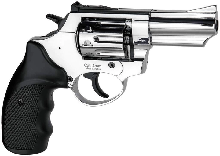 Револьвер під патрон Флобера Ekol Viper 3" (хром / пластик) chrome - зображення 2