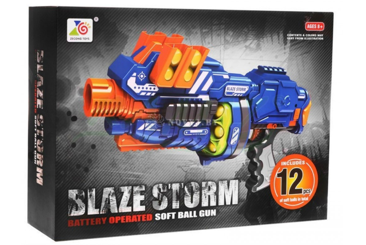 Бластер Blaze Storm ZC 7087 з м'якими кульками(80318) - зображення 4
