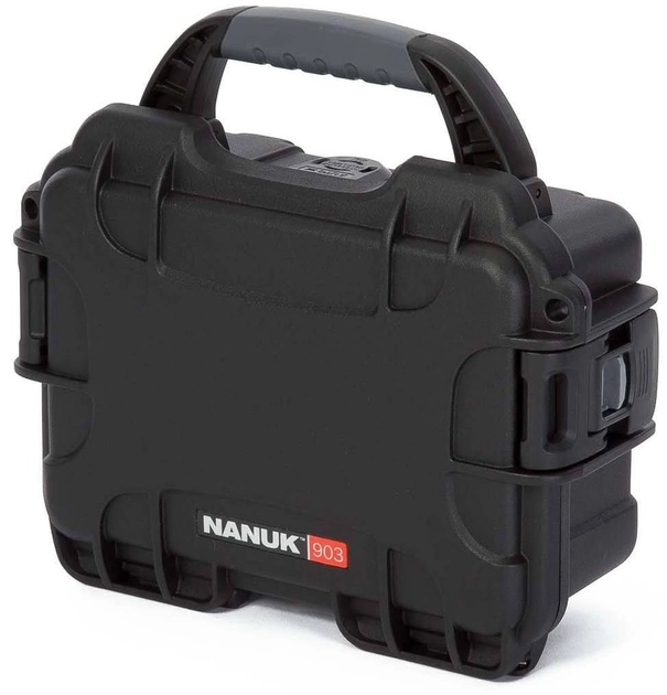 Водонепроникний пластиковий футляр з піною Nanuk Case 903 With Foam Black (903-1001) - зображення 1